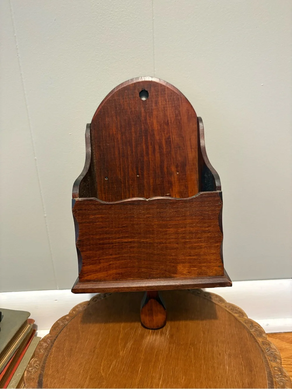 Vintage Wooden Wall-pocket